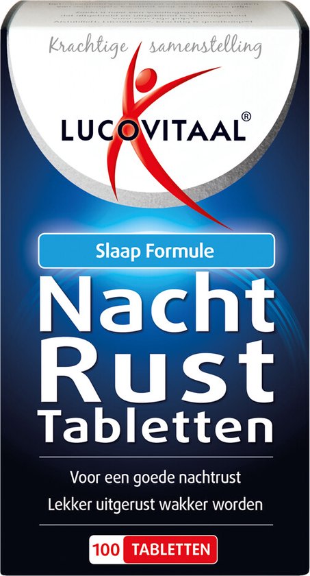 Lucovitaal Nachtrust Tabletten Voedingssupplement - 100 tabletten