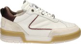 Shabbies dames sneaker - Wit rood - Maat 38