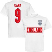 Engeland Kane 9 Team T-Shirt - Wit - 5XL