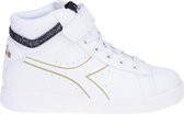 Diadora Game P High Girl PS Wit-Goud