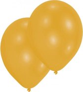 ballonnen goud 27,5 cm 25 stuks