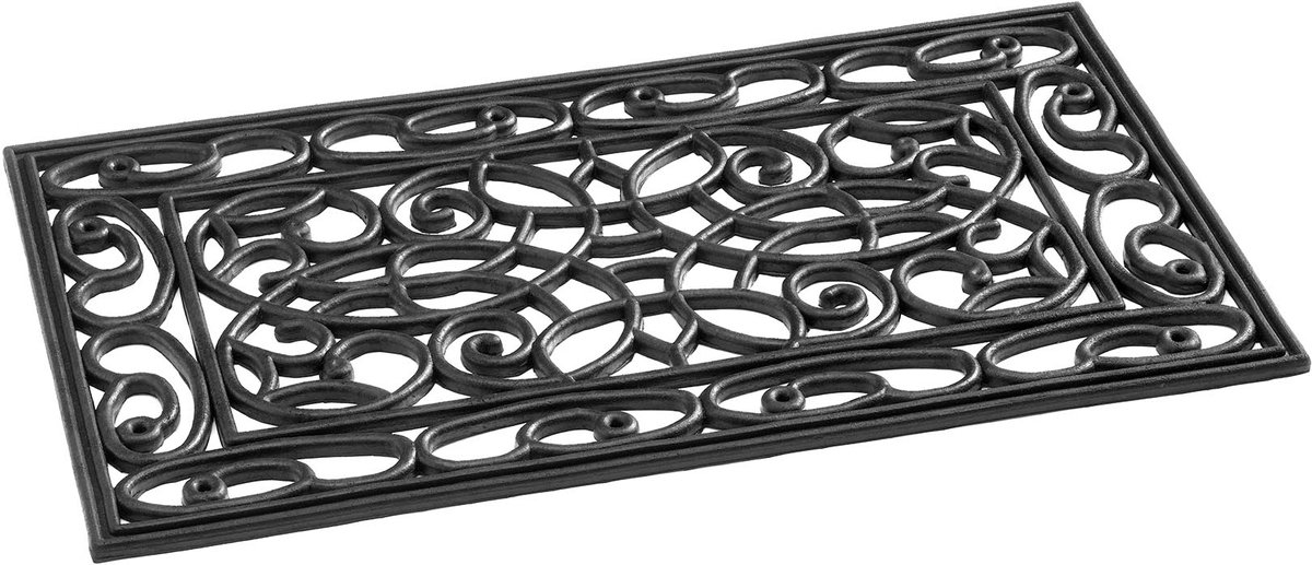 MD Entree - Deurmat - Rubbermat - Country Rectangular - 45 x 75 cm