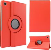 Tablet hoes voor Lenovo Tab M10 Plus (2de generatie) - Draaibare Book Case Cover - 10.3 inch (TB-X606) - Oranje