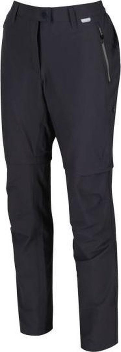 Regatta Highton Zip off Trouser Outdoorbroek Vrouwen Grijs