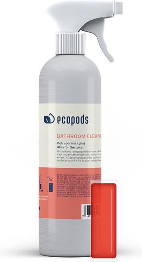 Ecopods - Aluminium spuitfles - Sanitair reiniger