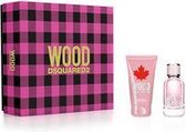 Dsquared² Wood pour Femme Giftset - 30 ml eau de toilette spray + 50 ml bodylotion - cadeauset voor dames