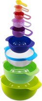 Herzberg 9 in 1 Bowl and Measuring Cups Set