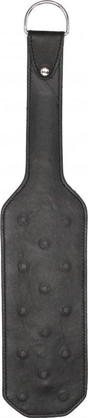Leather Vampire Paddle - Black