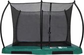 Etan Inground Hi-Flyer Combi Trampoline set 310 x 232 cm - inc. Veiligheidsnet - Groen - Rechthoekig - Zeer veilig