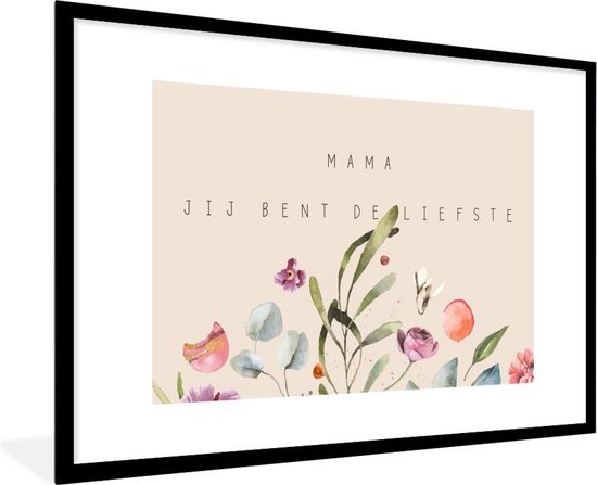 Fotolijst inclusief poster - Posterlijst 120x80 cm - Posters - Quotes