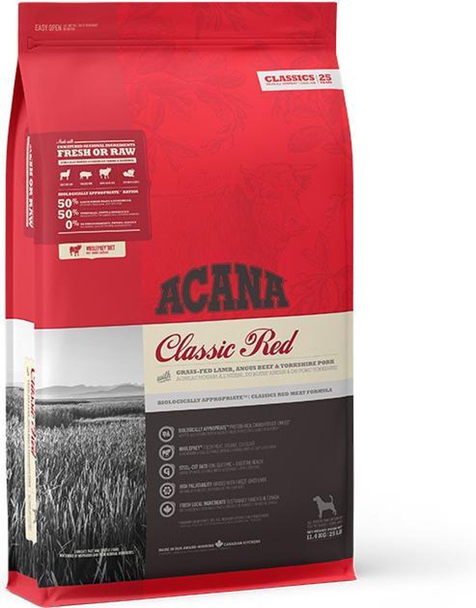 Acana CLASSICS Classic Red 11.4 kg. | 11.4 kilogram