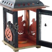 Lantaarn DKD Home Decor Halloween Hout Metaal (17 x 17 x 26 cm)