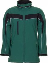 Planam softshell jas Plaline (2700) - Groen | Zwart - XS