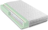 2-Persoons Matras - MICROPOCKET HR45 KOUDSCHUIM/NASA traagschuim 7 ZONE 23 CM - 3D   - Gemiddeld ligcomfort - 160x210/23