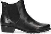 Caprice Dames Chelseaboot 9-9-25409-27 022 zwart G-breedte Maat: 37 EU