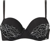 Palermo Padded bra - Black - 80F