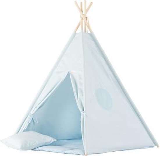 Tipi Tent / Speeltent Kinderkamer Blue - Speeltent voor Kinderen -  Kindertent -... | bol.com