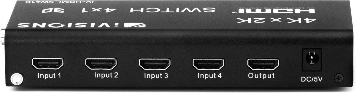 iVisions HDMI Switch 4x1 + audio out SW410