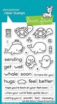 Get Well Before 'n Afters Clear Stamps (LF1886)