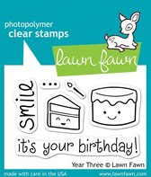 Year Three Clear Stamps (LF454)