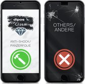 dipos I 2x Pantserfolie mat compatibel met Oppo Reno5 Pro Plus Beschermfolie 9H screen-protector (expres kleiner dan het glas omdat het gebogen is)