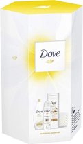 DOVE DOUCHE + BODYLOTION + DEO SPRAY