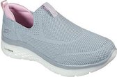 Skechers  - GO WALK HYPER BURST -SOLAR WI - Womens - Gray Pink - 37