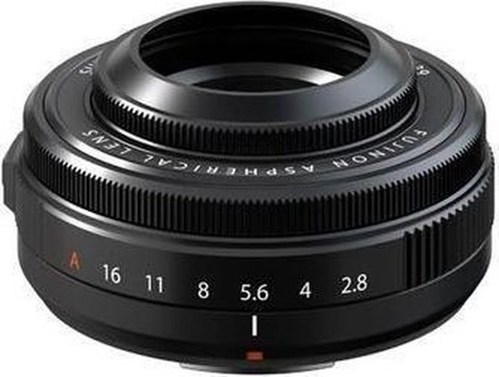 Fujifilm XF-mount Groothoeklens 27 mm F2.8 R WR Zwart