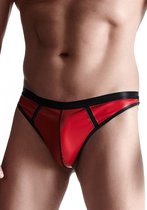 LINGERIE OUTLET Wetlook Men's Thong red S