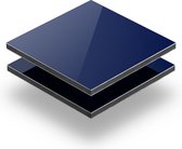 Alupanel blauw 3 mm RAL 5002 - 60x60cm