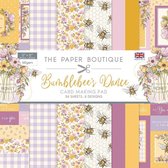 The Paper Boutique Card Making Pad - Bumblebee's Dance - 12x12 inch - 36 stuks