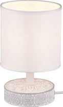 Lampe de table LED - Torna Maria - Raccord E14 - Rond - Wit Mat - Céramique