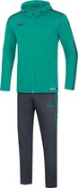 Jako - Hooded Leisure Suit Striker 2.0 Junior - Kinderen - maat 128