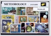 Meteorologie – Luxe postzegel pakket (A6 formaat) : collectie van 25 verschillende postzegels van meteorologie – kan als ansichtkaart in een A6 envelop - authentiek cadeau - kado -
