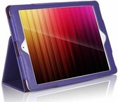 Case2go - Tablet hoes geschikt voor iPad 2021 - 10.2 Inch - Flip Cover Book Case - Paars