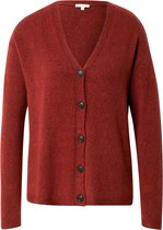 Tom Tailor gebreid vest Donkerrood-M
