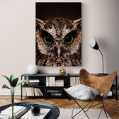 Poster Owl - Papier - Meerdere Afmetingen & Prijzen | Wanddecoratie - Interieur - Art - Wonen - Schilderij - Kunst