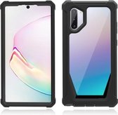 Voor Samsung Galaxy Note10 Stellar Space PC + TPU 360 graden all-inclusive schokbestendig hoesje (zwart)