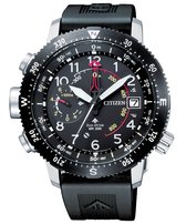 Citizen Promaster Altichron Horloge - Citizen heren horloge - Zwart - diameter 46 mm - roestvrij staal