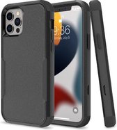 Commuter schokbestendig TPU + pc-beschermhoes voor iPhone 13 Pro Max (zwart)