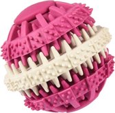 Flamingo Rubber Dental Bal Fun 6Cm - Roze