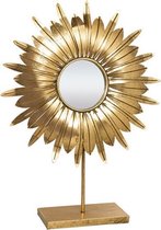 Spiegel met Ondersteuning Sunflower Kristal Blik (43 x 60 cm)