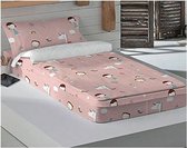 Gewatteerd beddengoed met ritssluiting Haciendo el Indio Unicorn (Bed van 90)