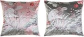 Kussen DKD Home Decor Polyester Fågel (2 pcs) (45 x 10 x 42 cm)