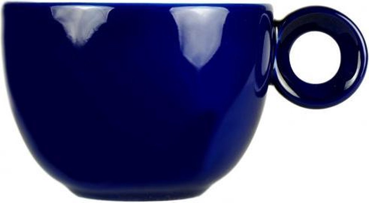 Donker blauw koffiekopje - 150ml - Mosterdman