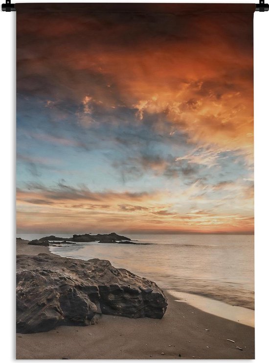 Tapisserie - Tissu mural - Plage - Ciel - Mer - 60x90 cm - Tapisserie