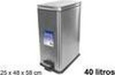 Rectagular TRASH pedal steel 40 GALLON