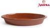Ovale bron 39x23x5.5cm vitro azofra