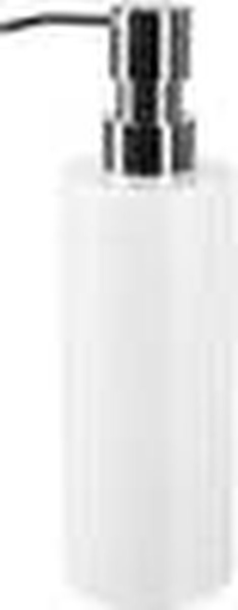 Spirella Zeepdispenser Tube Ribbed – Zeephouder en Lotion Dispenser voor Badkamer Accessoires – Elegant en Tijdloos Ontwerp