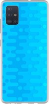 Smartphonebooster Telefoonhoesje - Back Cover - Geschikt Voor Samsung Galaxy A51 - Blue En Blue